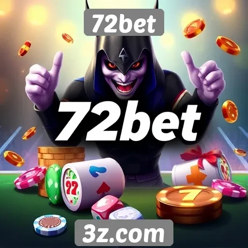 Variedade de jogos disponíveis no 72bet